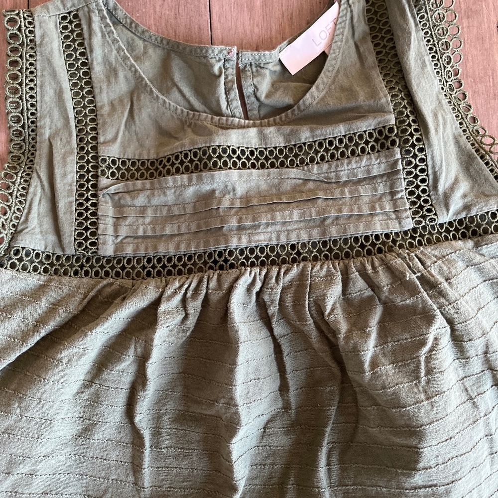 XS Loft tank top